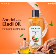 MEDIMIX BODY WASH SANDAL & ELADI OIL